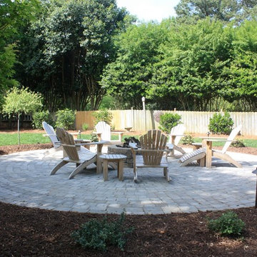 Custom Patio and Fire Pit