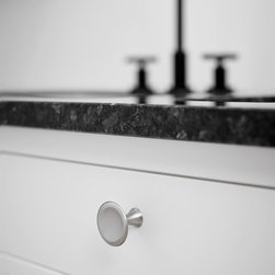 Furnipart Bell knob in Inox Look finish - Cabinet And Drawer Knobs