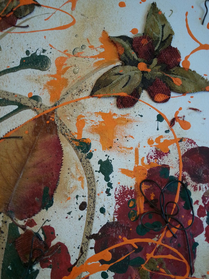 Detailed shot of "Dancing In The Fall"