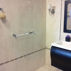 Travertino Classic Bathroom - Wall And Floor Tile