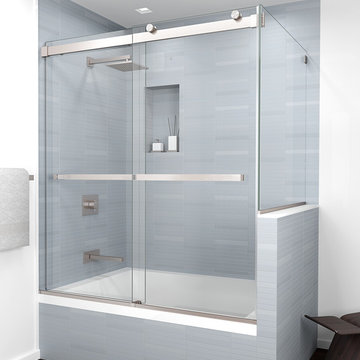 Equalis Series - Frameless Shower Enclosure - Tub Assembly