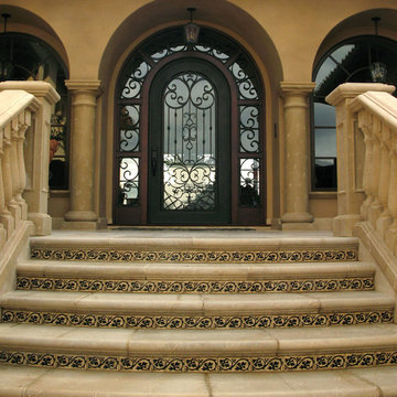Tuscan Villa Entry