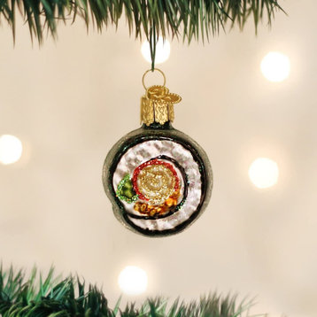 Old World Christmas 32110 Glass Blown Sushi Roll Ornament