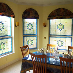 Stained glass windows for dining room - Home Decor