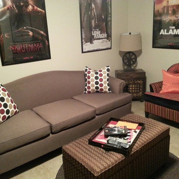 Basement Reno. Upholstered - Couch, Chair, Ottoman