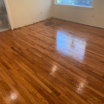 Ellicott City | Traditional New Red Oak Hardwood Flooring With Staining