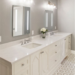 Custom modern vanities by WL Kitchen & Home. - Bathroom Vanities And Sink Consoles