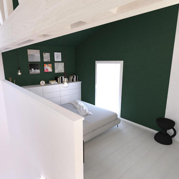 Aménagement de combles en suite parentale CL.