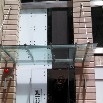 Structural Glass Canopy Design, Manufacturing and Installation