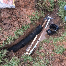 French Drain Installation - Watering And Irrigation Equipment