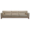 Prosper Grand Leather Stationary Sofa
