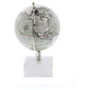 Contemporary White Marble Globe 28544
