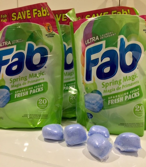 fab laundry powder