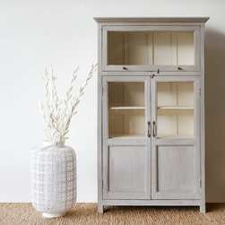 Nomad India - Coin Grey Cabinet - Storage Cabinets