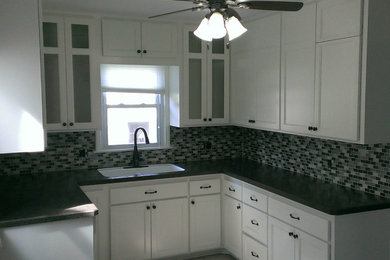 Example of a trendy kitchen design in Other