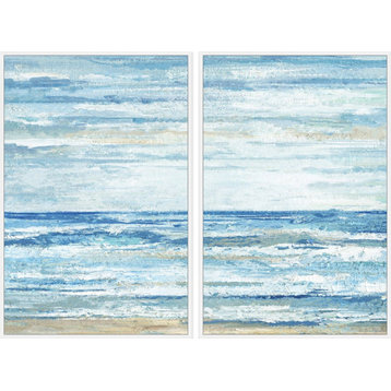 Shore Diptych, 32"x24"