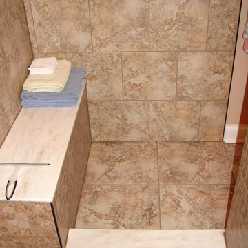 Shower bench