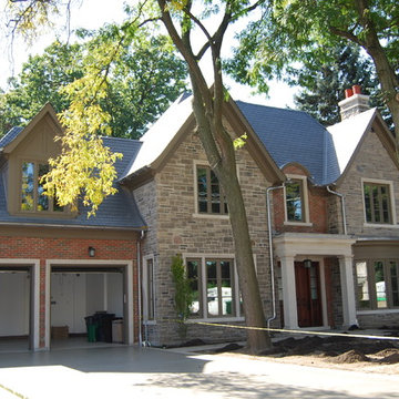 Exterior trim on various styles of homes