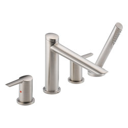 Delta Compel&reg; Roman Tub w/ Hand Shower Trim - Tub And Shower Faucet Sets