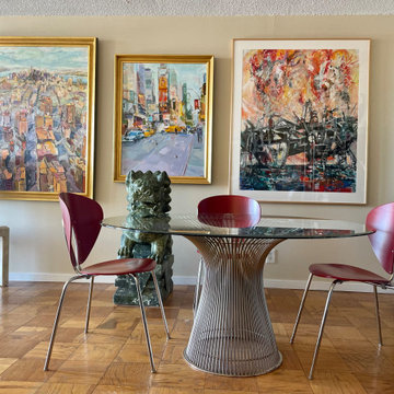 Art : Sourcing, negotiating, insuring, transporting, handling and installation