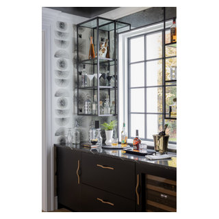 Wellesley Residence - Transitional - Home Bar - Boston - by Shari ...