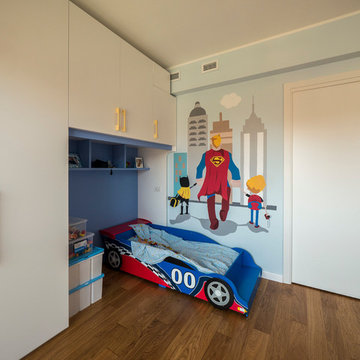 La cameretta dei due soli e dei supereroi