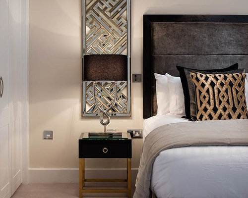 Black And Gold Bedroom Design Ideas, Remodels & Photos | Houzz