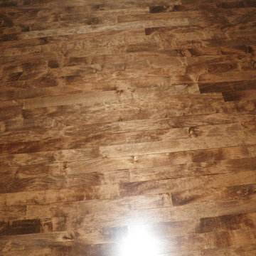 Allison's Maple Floor Refinish
