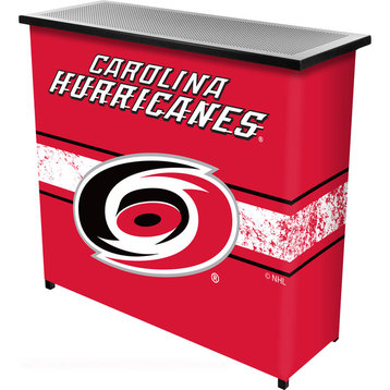 NHL Portable Bar With Case, Carolina Hurricanes