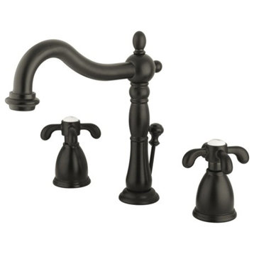 Two Handle 8" to 16" Widespread Lavatory Faucet with Retail Pop-up KB1975TX