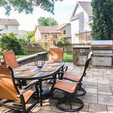Grill Station and Paver Project