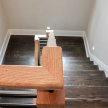 Project #69 | Contemporary Staircase with Horizontal Metal Rods