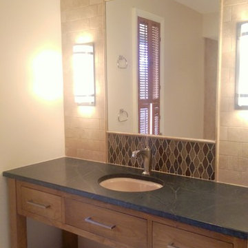 Patterned Mosaic Backsplash