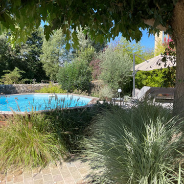 Jardin luxuriant à Chatillon d'Azergues