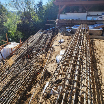 New Construction - Hillside Deck