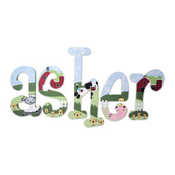 Farm Theme Letters - Wall Letters