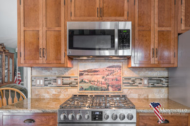 Kitchen - traditional kitchen idea in Other