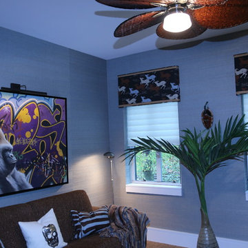 Animal Theme Den for a Condo