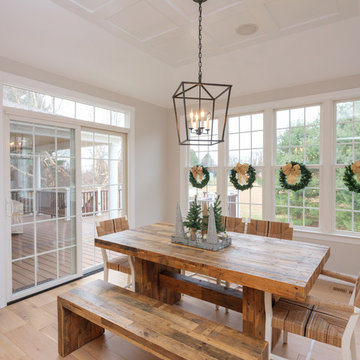 Transitional Farmhouse Kitchen and First Floor Remodel