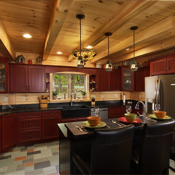 Engineered Log Home - Custom Design