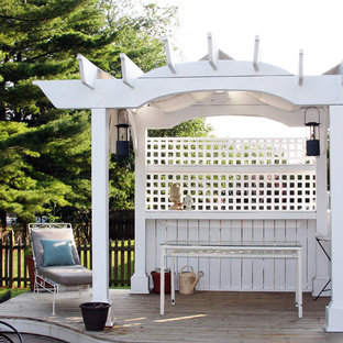 ボルチモアのエクレクティックスタイルのおしゃれなデッキの写真