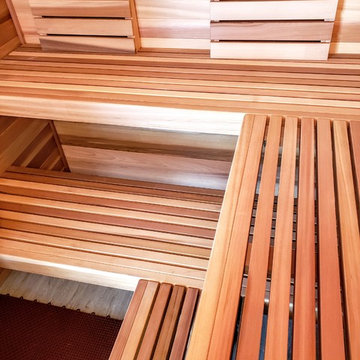 St, Clairsville Ohio Pool House Sauna