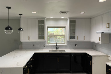 Removed the Floating Cabinets