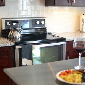 Cognac Shaker Kitchen