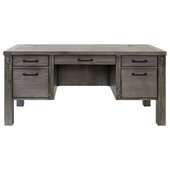 Sauder Bergen Circle 72 Desk Modesty/Privacy Panel in Kiln Acacia