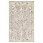 Jaipur Living - Jaipur Living Modify Hand-Knotted Medallion Area Rug, 6'x9' - Exceptionally made and artfully designed, this hand-knotted area rug infuses contemporary homes with vintage allure. This wool accent boasts an elegant center medallion and scrolling details for a worldly dose of style. Muted blue and gray tones offer a versatile look to the timeless design.