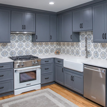 Statement Backsplash