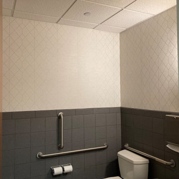 Grandview Dental office Wallpaper install and interior paint