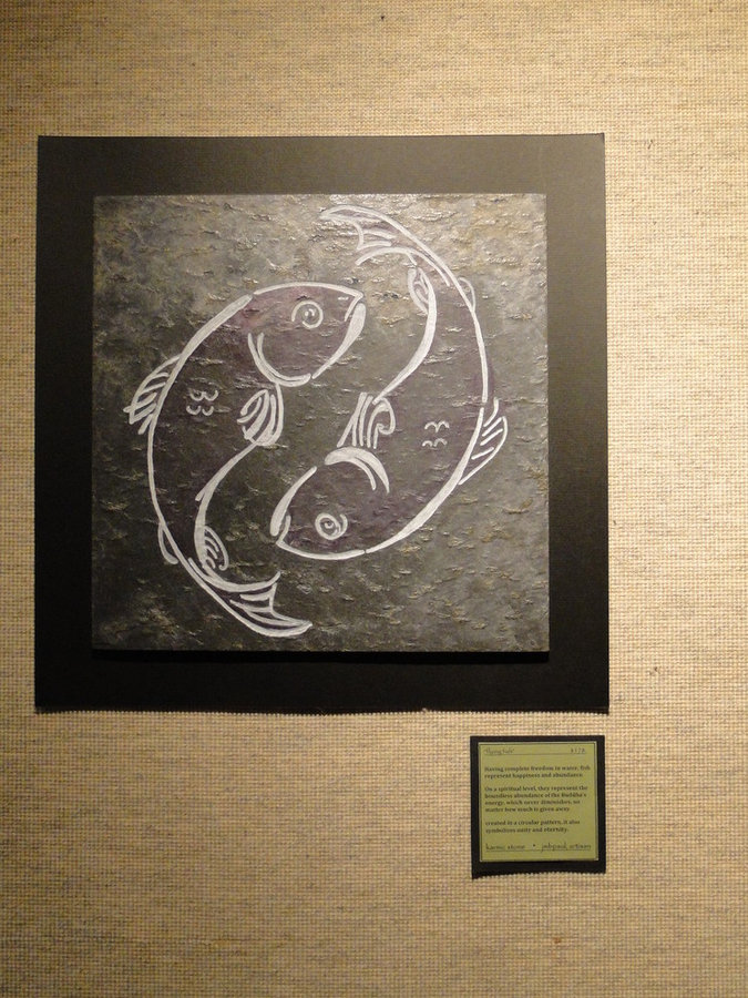 Flying Fish Symbolic Art