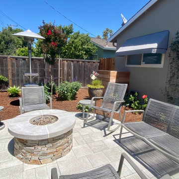 Fire pit sitting areas